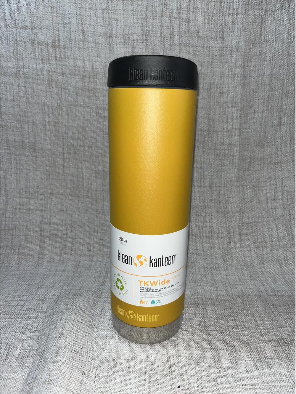 Klean Kanteen TKWide 20oz Sunset w/ Black Top NWT